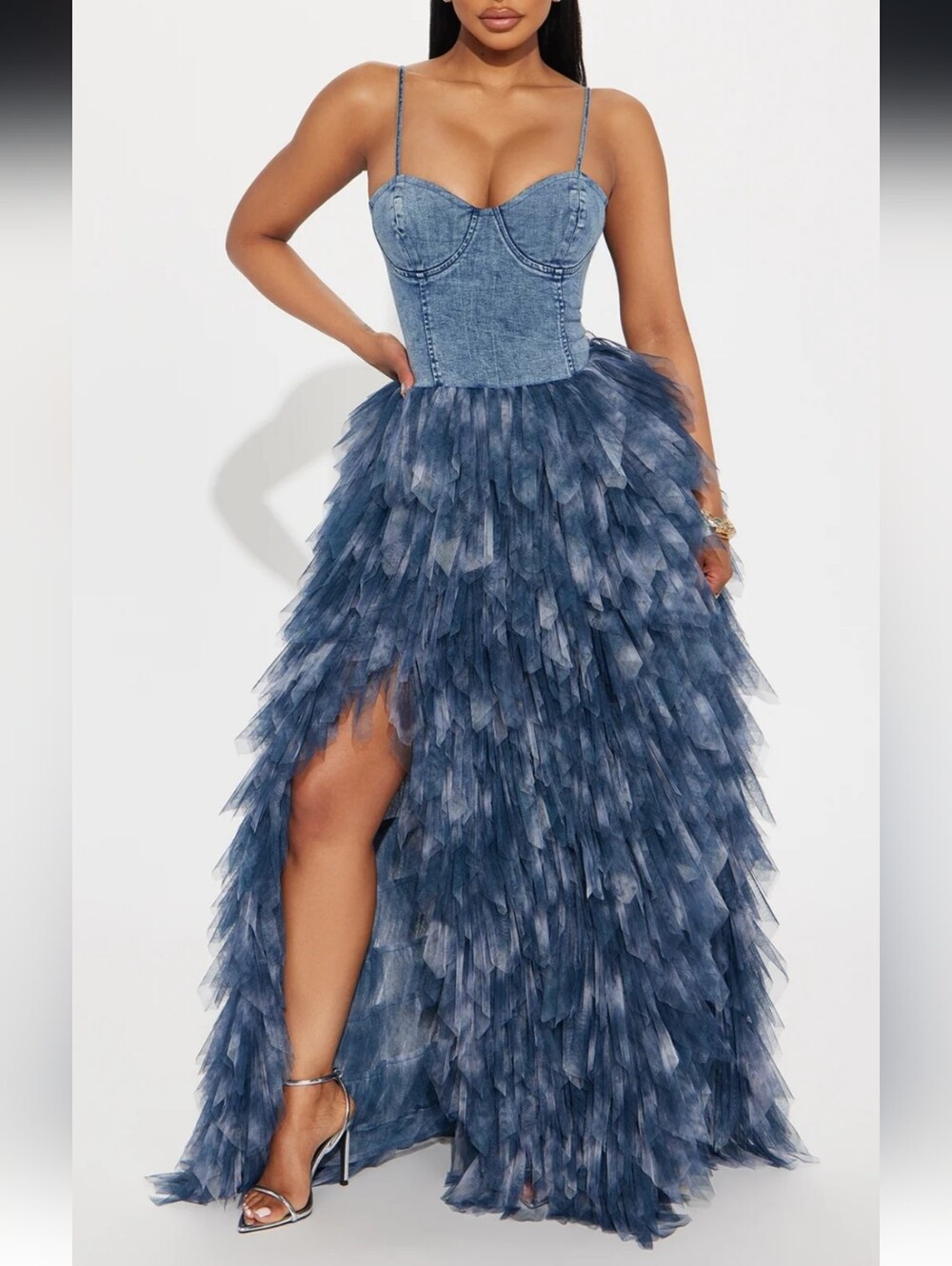 Denim Maxi Dress